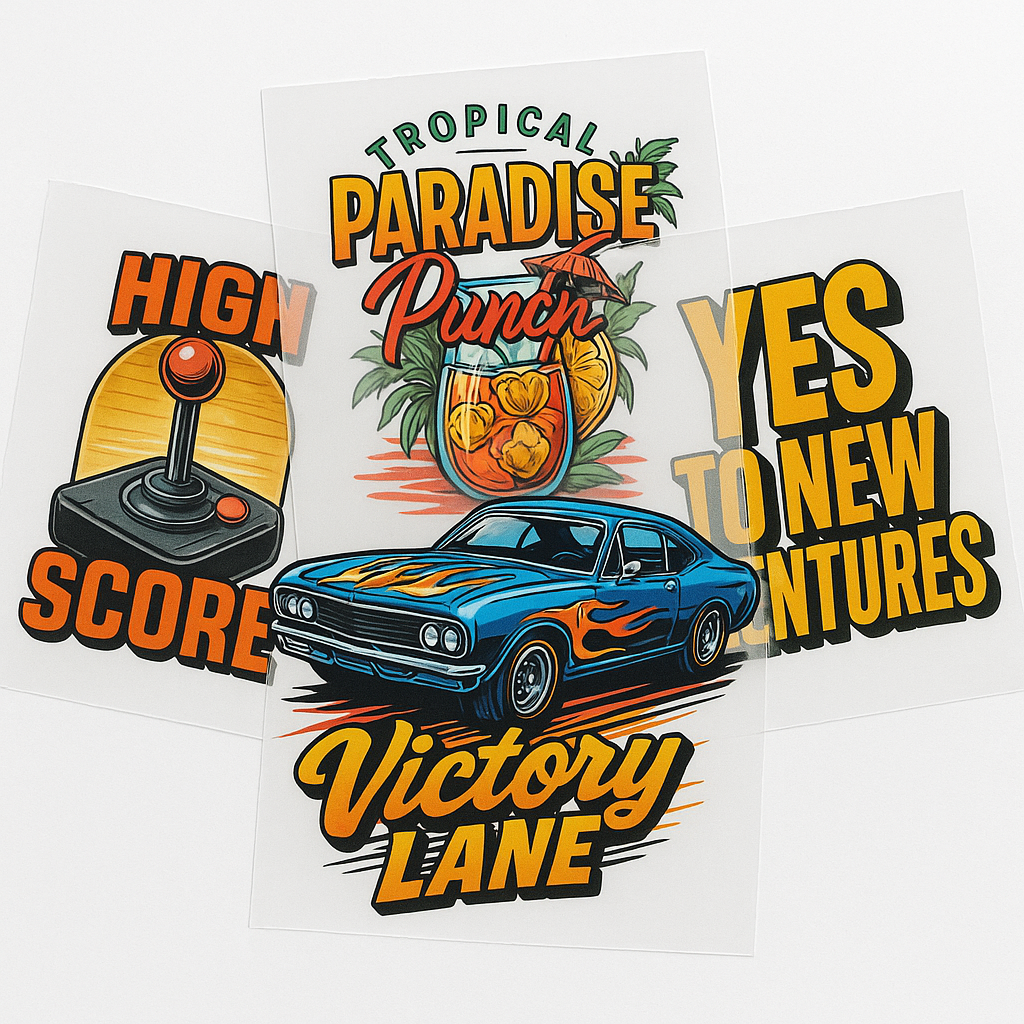 DTF Transfers By Size